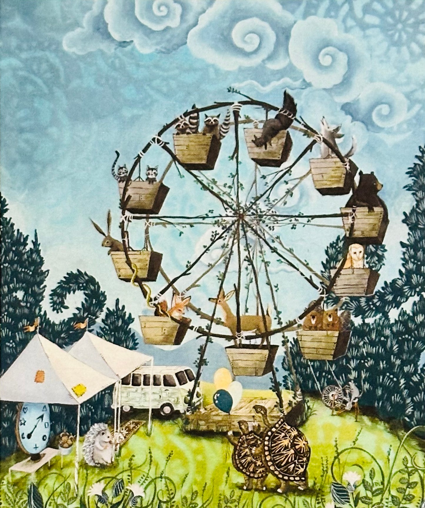 Woodland Wheel